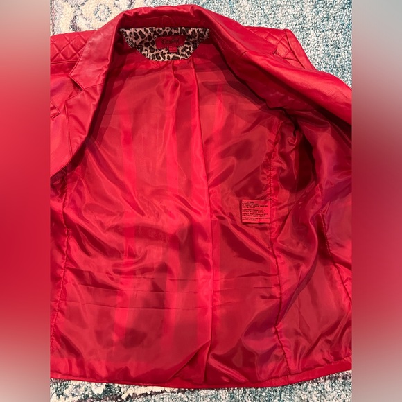 Leather Blazer Jacket Coat - Picture 9 of 11